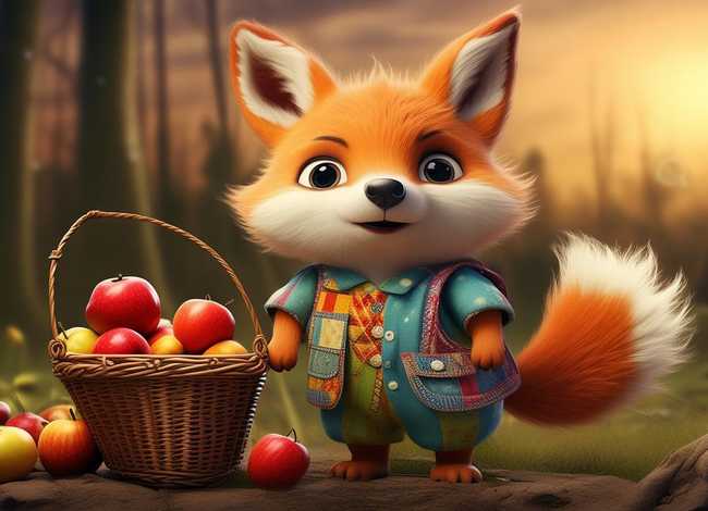 小不点儿人故事、睡前童话故事-贪吃的小狐狸 小不点儿人故事、睡前童话故事-贪吃的小狐狸