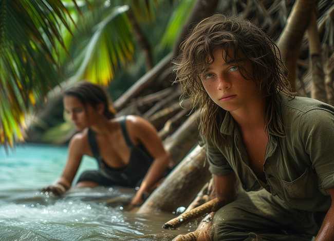 少年与空姐荒岛求生的故事 有没有主角在荒岛上求生的小说