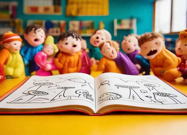 故事情节简笔画幼儿园 - 什么是简笔画中的情节和情景表现