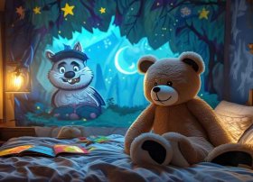 幼儿故事大全 讲故事大灰狼（大灰狼的故事睡前故事）