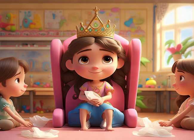 幼儿园感人催人泪下的绘本故事 儿童绘本故事《爱哭公主》