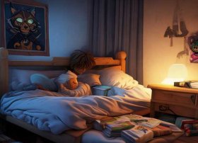 儿童睡前故事在线听mp3、求睡前故事猫武士的音频啊