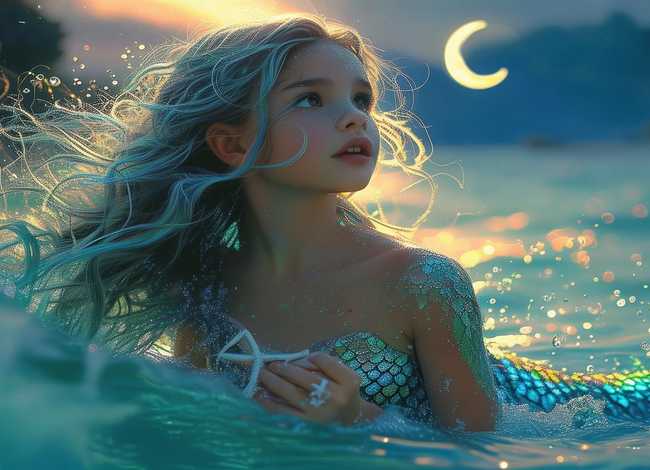 美人鱼故事睡前故事；5分钟幼儿睡前童话故事锦集