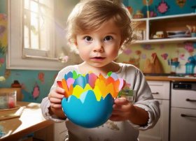 儿童绘画故事大全 - 画鸡蛋的故事