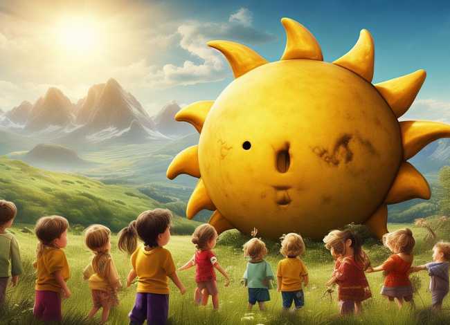 太阳山故事 - 谁知道幼儿故事《太阳山》求文字