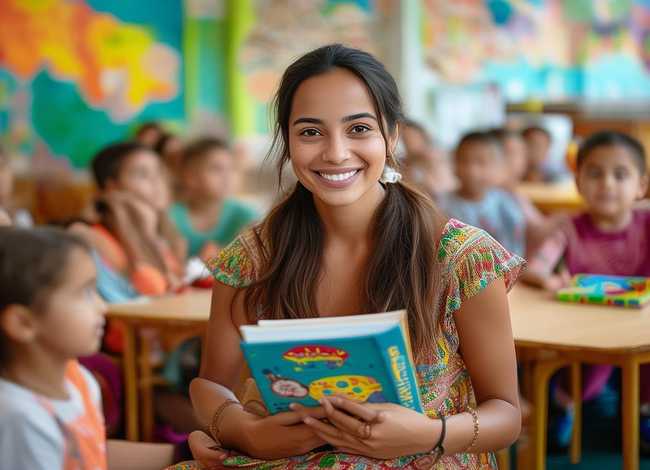 儿童故事书图片绘本 - 幼儿园生活老师