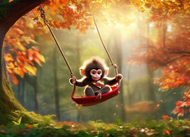 秋千的故事二年级（荡秋千的小猴的故事）