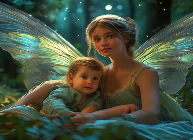 一个精灵的故事 哄小孩子睡前暖心童话故事 一个精灵的故事 哄小孩子睡前暖心童话故事