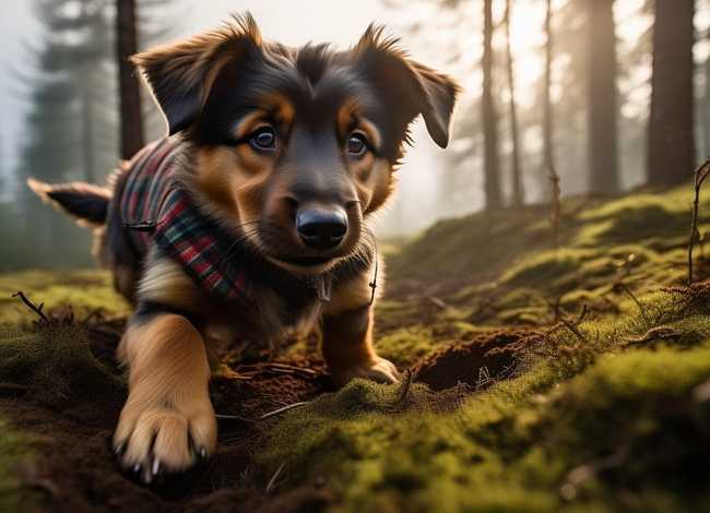 苏格兰牧羊犬儿童故事、小狗千里寻家的影片