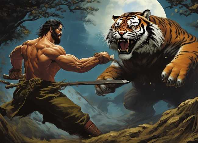 故事水浒传儿童版 武松打虎的故事