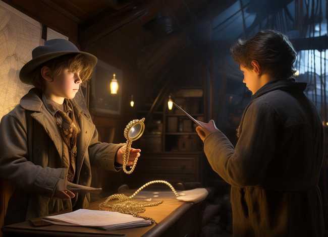 儿童侦探故事大全在线听；儿童侦探故事船上珍珠项链丢失案,怎么知道画家偷了项链