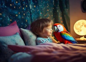 鹦鹉的故事儿童版 - 哄孩子睡前经典童话故事【四篇】