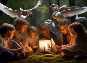 7到12岁睡前故事野天鹅正版 - 儿童童话故事大全短篇