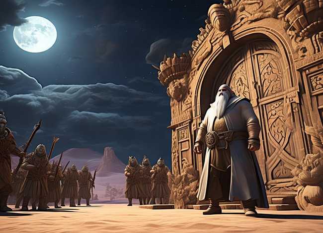 阿里巴巴与强盗芝麻开门的故事 阿里巴巴和四十大盗的故事