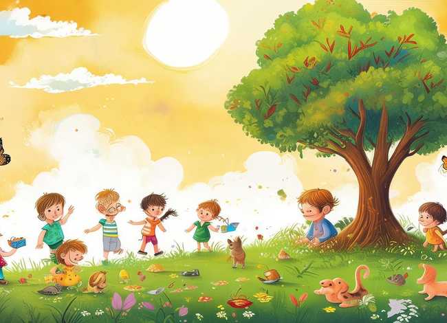 儿童改编版的古诗（自创儿童古诗(至少12行)）