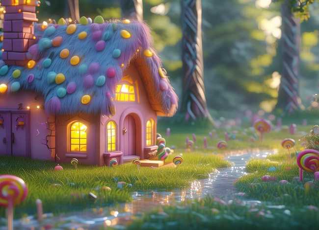 糖果屋故事简短，《糖果屋》原文