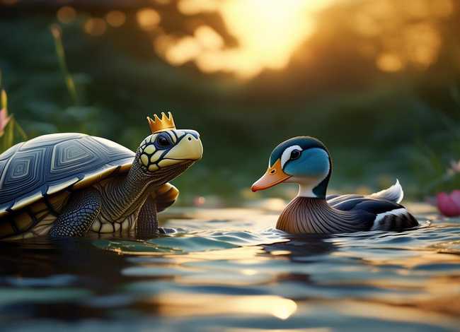 宝宝睡前励志故事 - 睡前励志小故事-乌龟与野鸭 宝宝睡前励志故事 - 睡前励志小故事-乌龟与野鸭