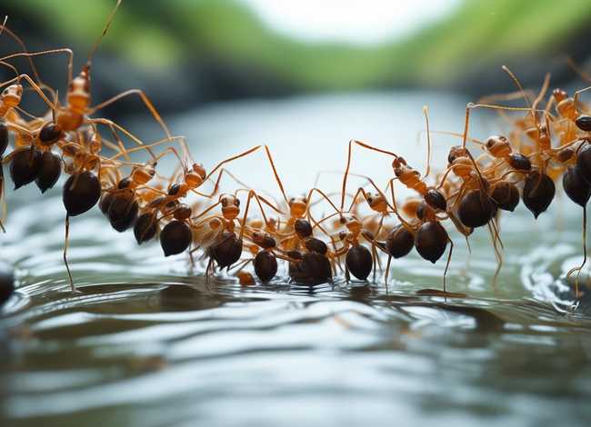 蚂蚁过河的游戏视频、蚂蚁怎么过河