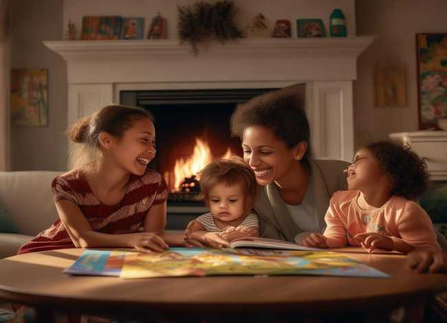 幸福的一家人儿童大班故事 我的好妈妈优秀作文