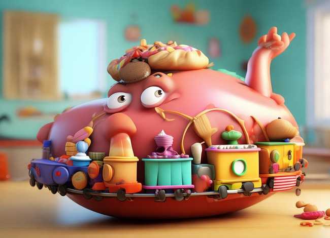 关于冷饮的绘本;绘本解读《肚子里有个火车站》 关于冷饮的绘本;绘本解读《肚子里有个火车站》