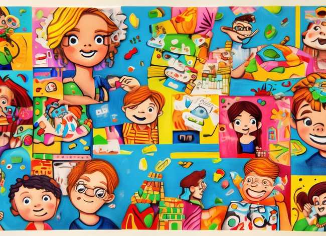 儿童手工报图片；巩固提升争创佳绩的手抄报 手抄报图片大全