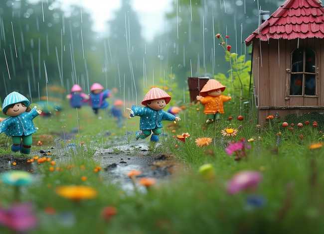 下雨幼儿故事、关于下雨的时候的童话故事有哪些