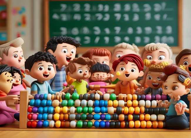关于数数儿童的故事简短（一年级数学小故事,要比较简单的,很容易背出来的）