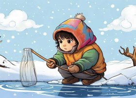 免费带拼音小故事（少儿故事卧冰求鲤加注拼音）