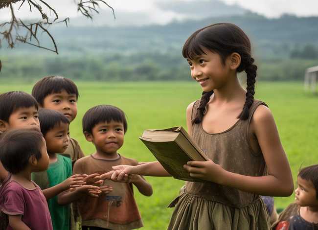 我与留守儿童的故事 留守儿童的成长故事360字