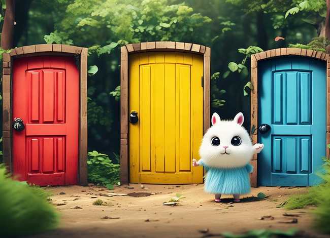 儿童故事兔子的三个门，小兔子乖乖故事内容