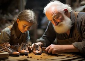 老鞋匠与年轻人的故事（格林童话里面有什么故事）