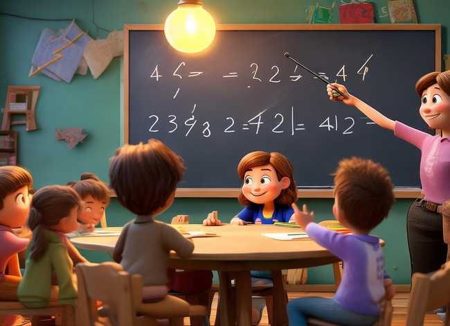 数学教学小故事、小学二年级数学故事简短三分钟讲解