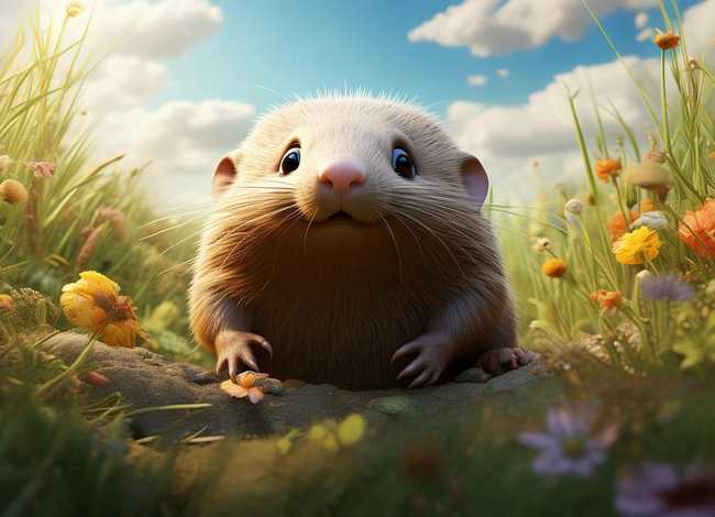 小鼹鼠的故事(全4册)书籍，有鼹鼠形象的文学作品