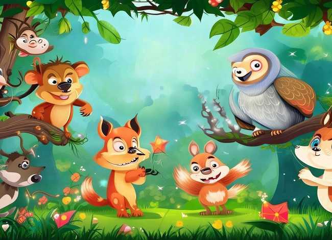 儿童童话故事ppt图片;苏教版二下6《谁的本领大》.ppt 儿童童话故事ppt图片;苏教版二下6《谁的本领大》.ppt