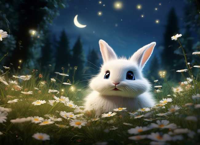 图片文字儿童故事(小白兔的故事睡前故事文字版) 图片文字儿童故事(小白兔的故事睡前故事文字版)