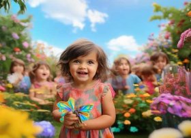 儿童故事小蝴蝶朗诵 适合幼儿园大班朗诵作品