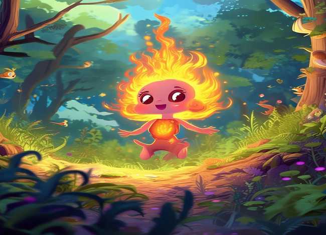 自然科学故事在线听；生动的自然科学童话-火苗旅行记内容简介