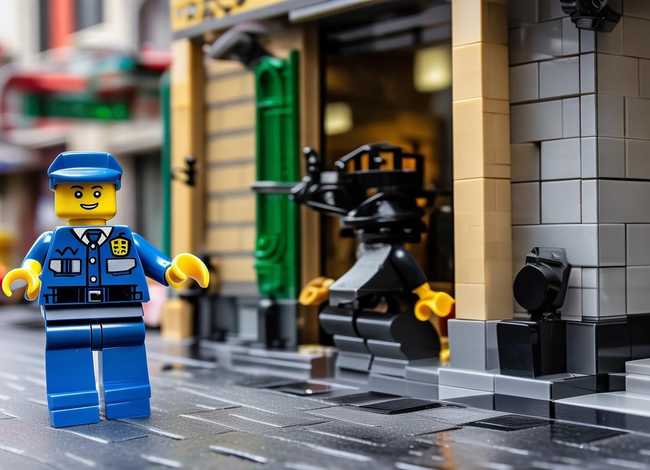 乐高警察抓小偷故事；乐高城市系列银行劫案4440-适用对象