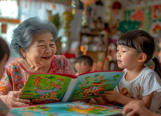 儿童端午节故事图片 - 外婆《端午节》儿童故事绘本分享