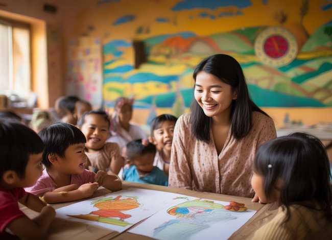 关于农村儿童生活真实的故事简短，幼儿园生活老师
