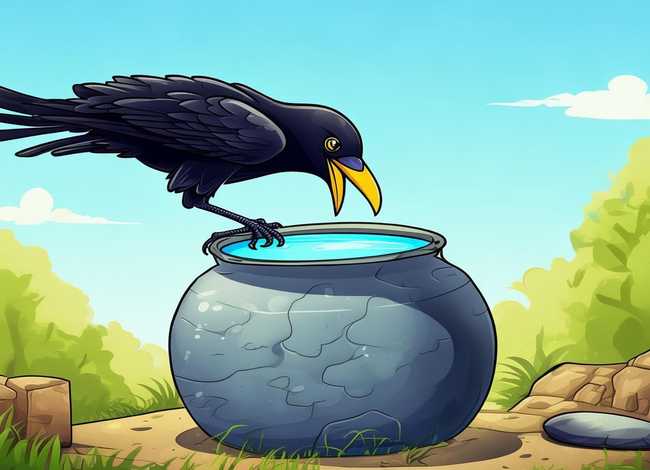 儿童故事乌鸦喝水ppt;《乌鸦喝水》绘本故事 儿童故事乌鸦喝水ppt;《乌鸦喝水》绘本故事