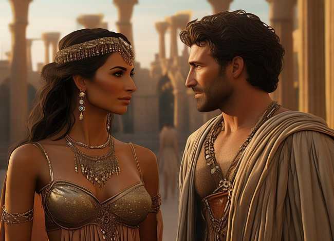 凯撒与埃及艳后的故事 - 《希腊罗马名人比较列传》埃及艳后与凯撒的关系是什么 凯撒与埃及艳后的故事 - 《希腊罗马名人比较列传》埃及艳后与凯撒的关系是什么