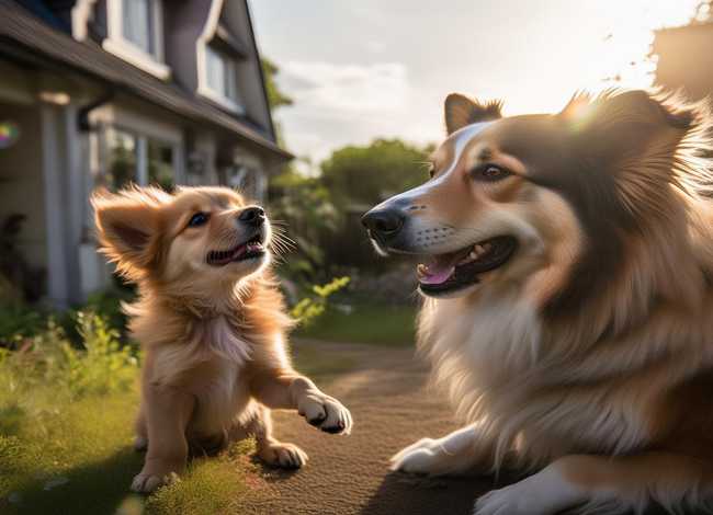 大狗和小狗的故事内容 - 14课小狗学叫第一种结局续写 大狗和小狗的故事内容 - 14课小狗学叫第一种结局续写