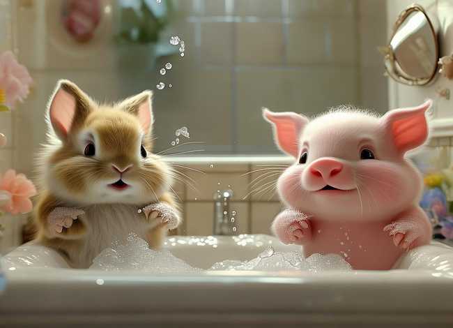 幼儿洗手故事50字,小兔和小猪一起洗手把这个小故事编下去 幼儿洗手故事50字,小兔和小猪一起洗手把这个小故事编下去