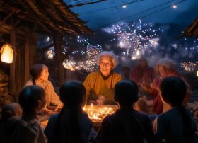 放鞭炮故事200个字左右 为什么放鞭炮给大家讲一个故事