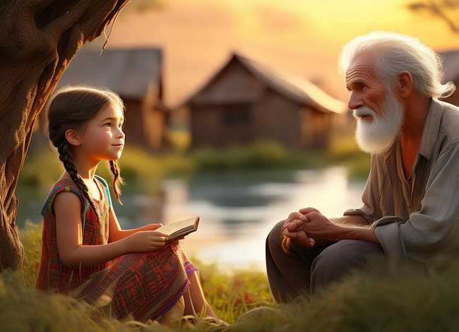 古代故事的画又简单又漂亮，简单民间故事怎么画