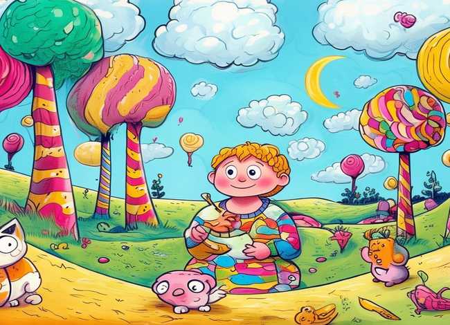儿童插画故事绘本图片简单、童话故事插画图片-童话故事怎么画