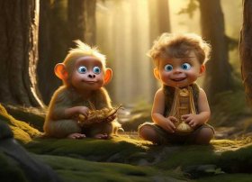 我想听小猴子故事；好听的童话故事