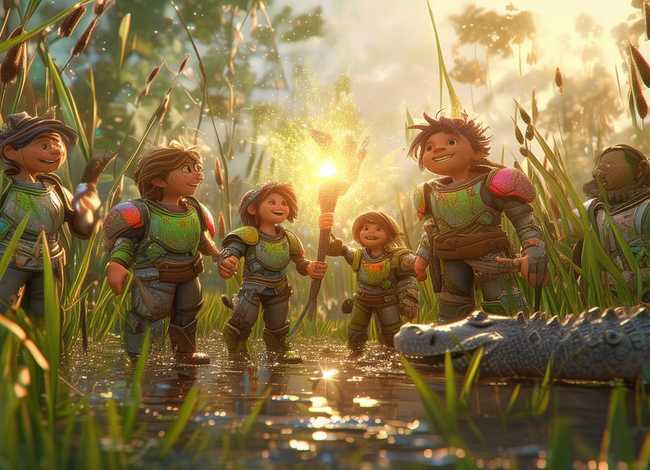 沼泽里的故事幼儿版 - 沼泽英雄