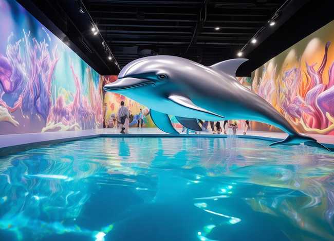 海豚故事荟视频 成都3d魔幻艺术馆门票